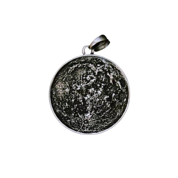 Silver Mushroom Pendant Necklace - Picture 3 of 5